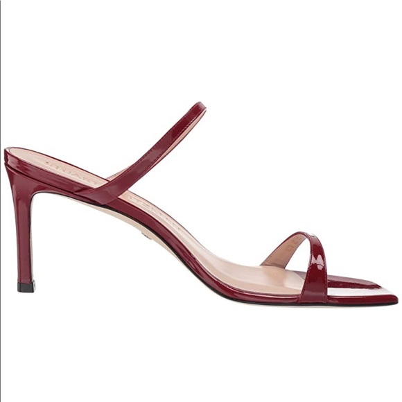 NWT Red Stuart Weitzman Aleena 75 - Picture 2 of 8